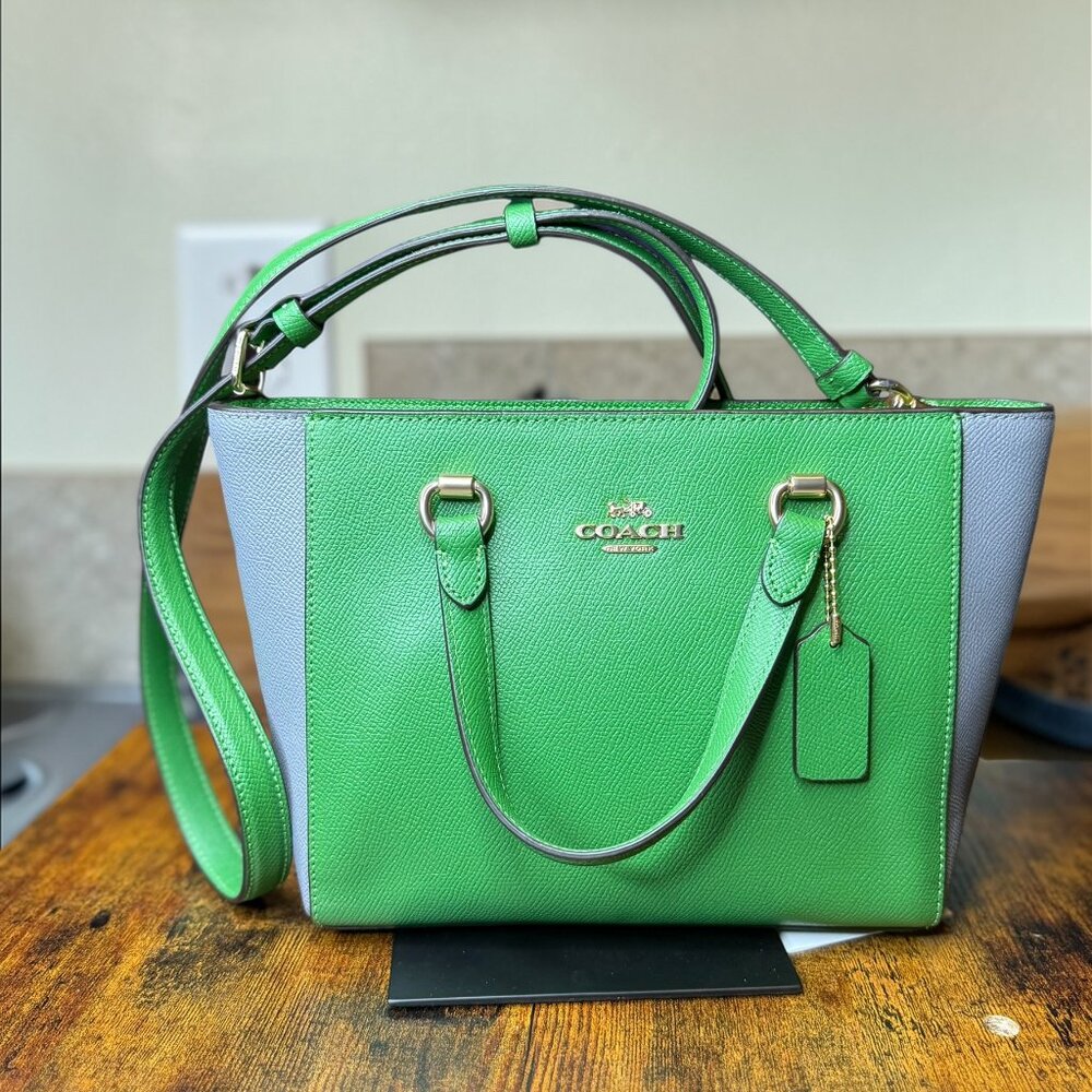 Coach 2022 Alice Satchel in Color block - Picture 3 of 11